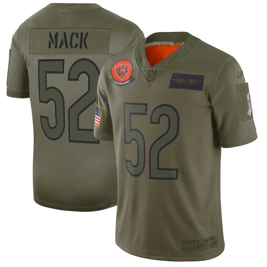 Nike Bears 52 Khalil Mack 2019 Olive Salute To Service Limited Jersey Dyin,We sell and wholesale Nike Bears 52 Khalil Mack 2019 Olive Salute To Service Limited Jersey Dyin on line form chian!